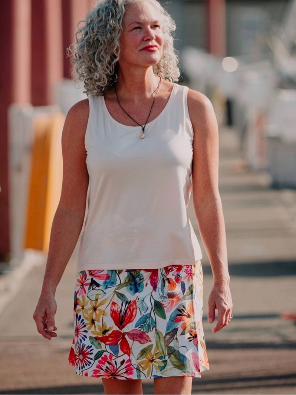RipSkirt Wildflower Watercolor Wrap Skirt - Picture 3 of 13